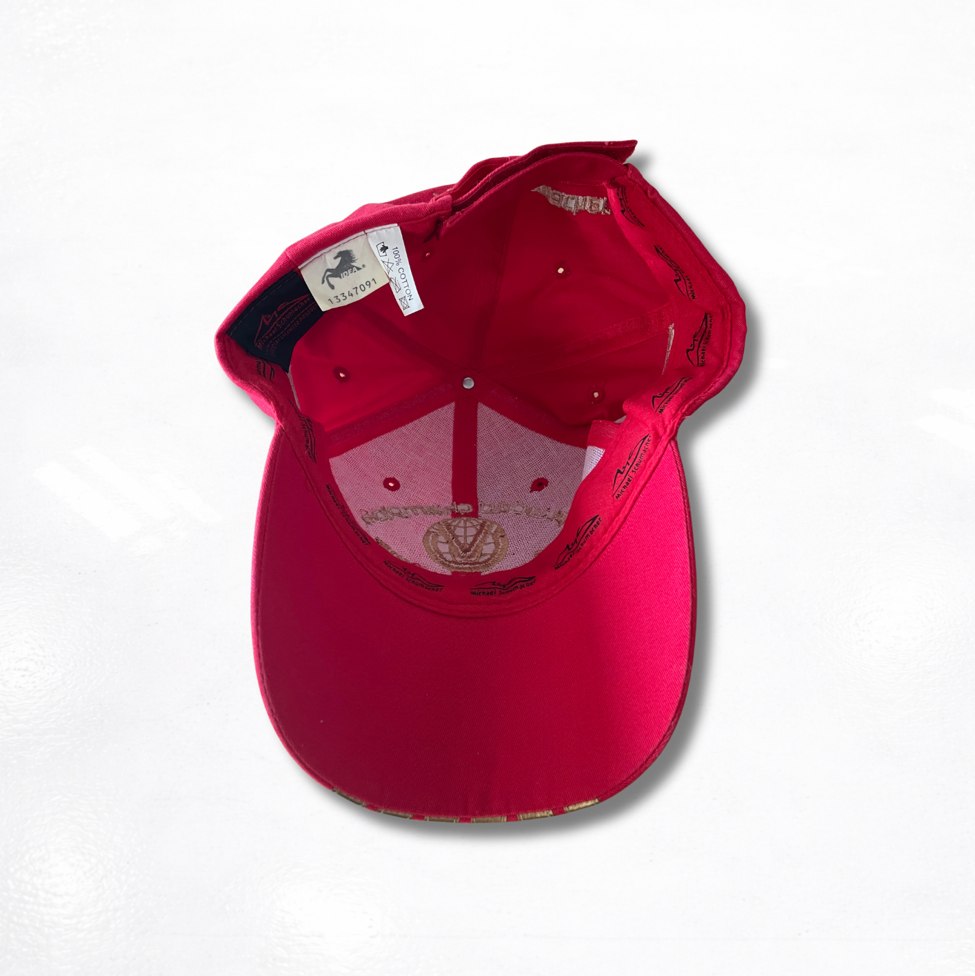 Michael Schumacher's Cap Signed - Ferrari 2003