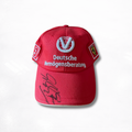 Michael Schumacher's Cap Signed - Ferrari
