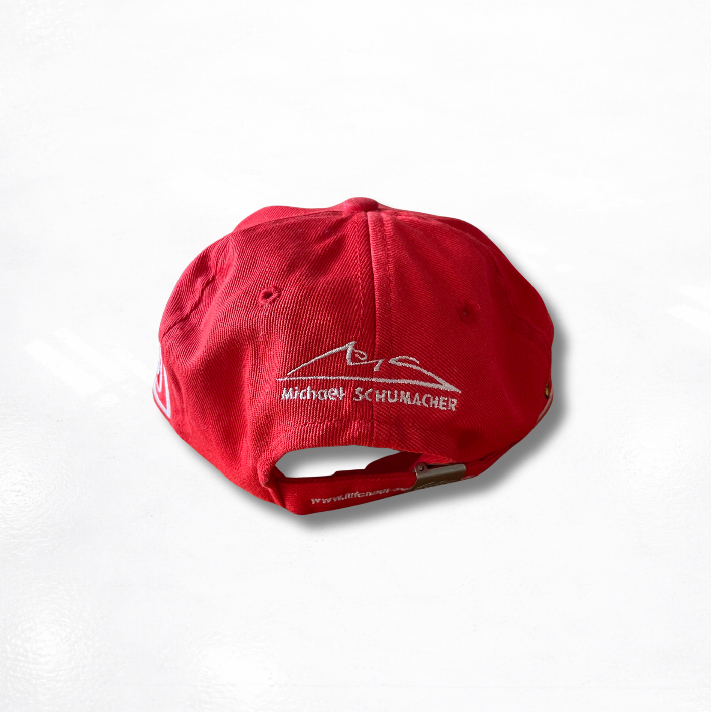 Michael Schumacher's Cap Signed - Ferrari