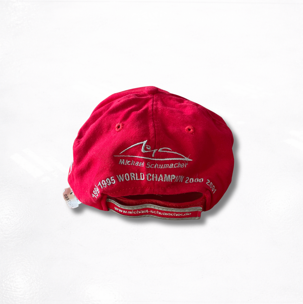 Michael Schumacher's Cap Signed - Ferrari