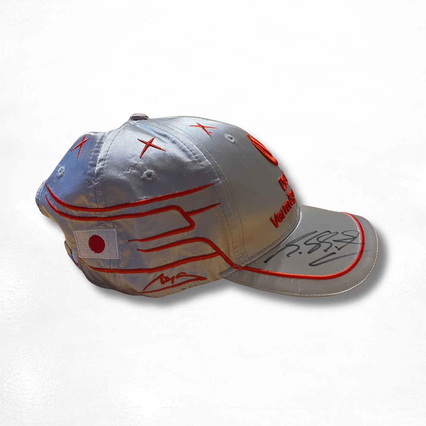 Michael Schumacher's Personal Cap - Mercedes Japan 2011 - Signed