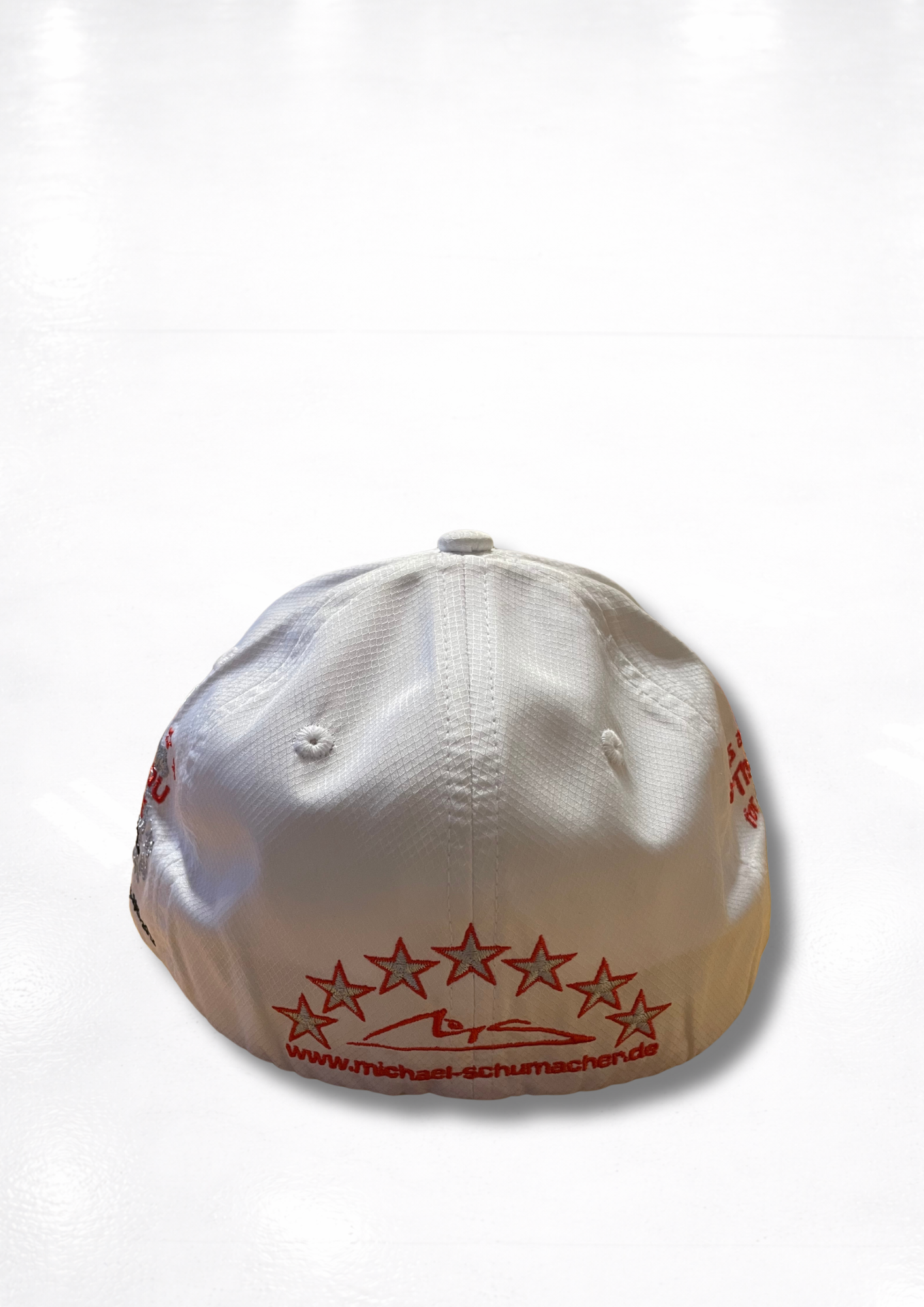 Michael Schumacher's Personal Cap - Mercedes 2012 "Thank You GoodBye Michael" - Signed